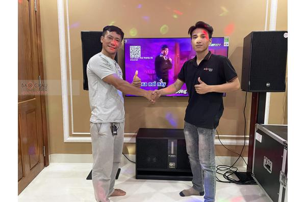 Lắp đặt dàn karaoke anh Nam tại Biên Hòa (CMAX 4112, Crown T7, R300+, VM620A, W88Plus, VIP3000..)