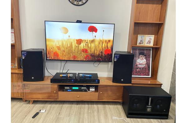 Lắp đặt dàn karaoke chị Tuyền tại TP HCM (EMAX 3112, VM620A, VM420A, BJ-W66, BPR8500, UGX12 Luxury)