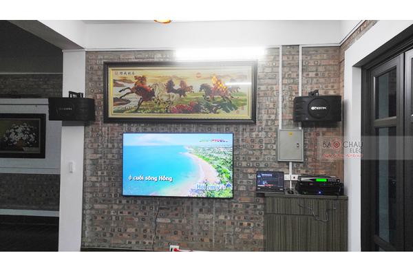 Lắp đặt dàn karaoke gia đình anh Đức tại Hà Nội (BIK BJ-S668, APP MZ-46, DSP9000 Plus, U900Plus New)