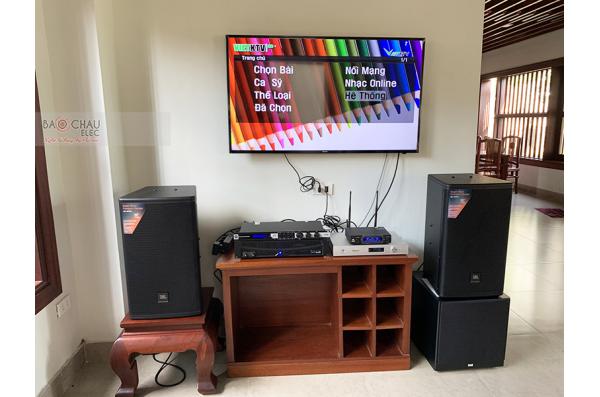 Lắp đặt dàn karaoke gia đình anh Hà tại Hưng Yên (JBL MTS12, MZ-106, KX180, A120P, VM300, 4TB Plus)