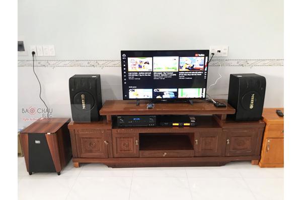 Lắp đặt dàn karaoke gia đình anh Trí tại Biên Hòa (BIK BJ-S668, BJ-A88, 604GS, BCE U900 Plus X)