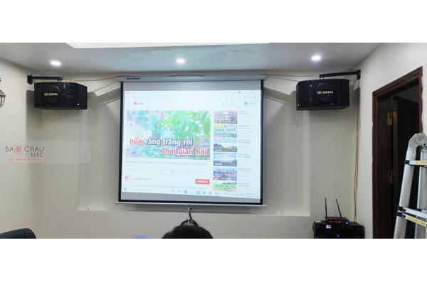 Lắp đặt dàn karaoke gia đình chị Ngọc tại Hà Nội (BIK BS-998X, APP MZ-46, DSP9000 Plus, BJ-U100)