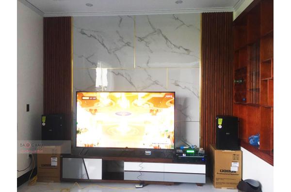 Lắp đặt dàn karaoke gia đình chị Oanh tại Bắc Ninh (Domus DP6100, VM420A, DSP9000 Plus, UGX12)