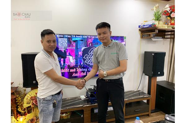 Lắp đặt dàn karaoke gia đình chị Phương tại Hà Nội (CMAX 4110, Crown T7, KX180, 705-ASII, VM200...)