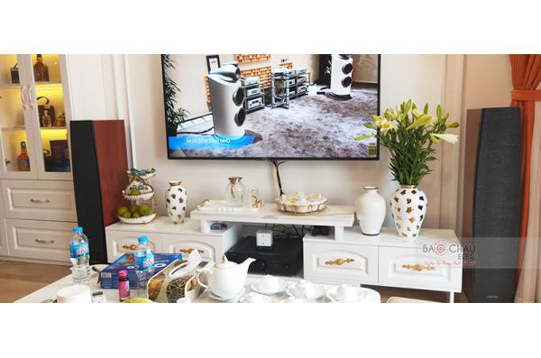 Lắp đặt dàn nghe nhạc cho anh Cường tại Hà Nội (Jamo C97II, Denon PMA 1600NE)