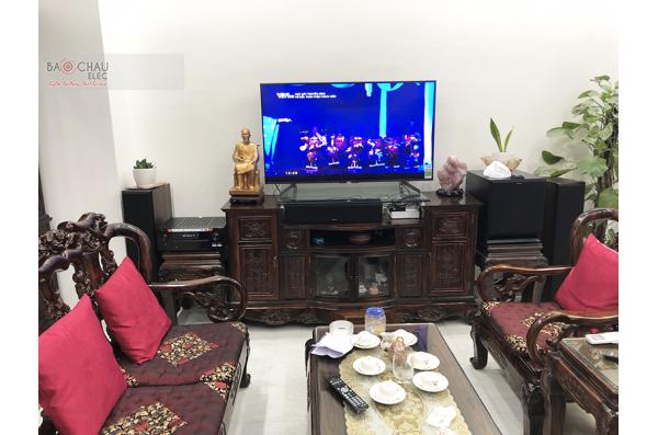 Lắp đặt dàn nghe nhạc cho anh Mạnh tại Hà Nội (Klipsch RP-6000F, RP-502S, SPL120, RP-34C, X3700H)