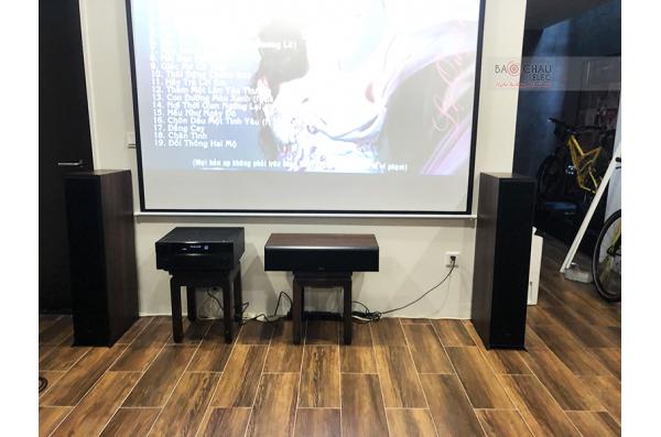 Lắp đặt dàn xem phim – nghe nhạc anh Hoàng tại Hà Nội (Klipsch 6000F, RX A1080, RP-402S, RP-404C)