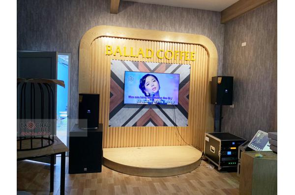 Lắp đặt hệ thống âm thanh quán Cafe Ballad tại TP Hòa Bình