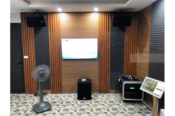 Lắp đặt dàn karaoke gia đình anh Hoan tại Hà Nội (EMAX 3110, VM620A, X6 Luxury, SW612B, UGX12...)
