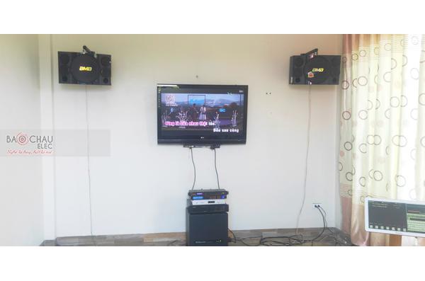 Lắp đặt dàn karaoke gia đình anh Thắng tại Hà Nội (BMB 312SE, VM820A, BPR8500, BJ-W30, BJ-U550...)