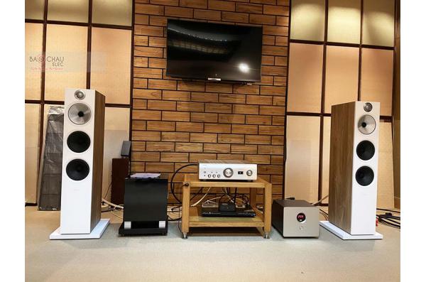 Lắp đặt dàn nghe nhạc cho anh Quang tại TP HCM (B&W 603 S2, Denon PMA-1600NE, DAC Yamaha WXAD-10)