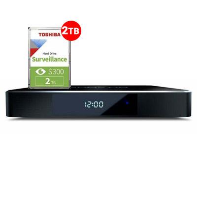 Combo Đầu Dune HD Pro II 4K + Ổ Toshiba 2TB S300 - Kết nối Sata ngoài
