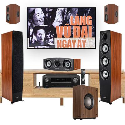 Dàn âm thanh xem phim 5.1 BC-21 (Jamo C97 II+ C9 SUR II+ C9 CEN II+ Jamo S810+ Denon AVR-X2600H)