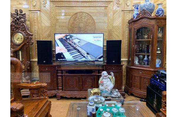 Lắp đặt dàn karaoke anh Thư tại Bắc Ninh (CMAX 4112, Crown T7, VM620A, KX180, W66Plus, VM200,...)