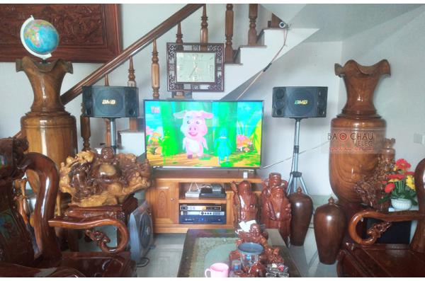 Lắp đặt dàn karaoke anh Tùng tại Thái Bình (BMB 880SE, Crown T5, X6 Luxury, SW612C, UGX12 Gold)