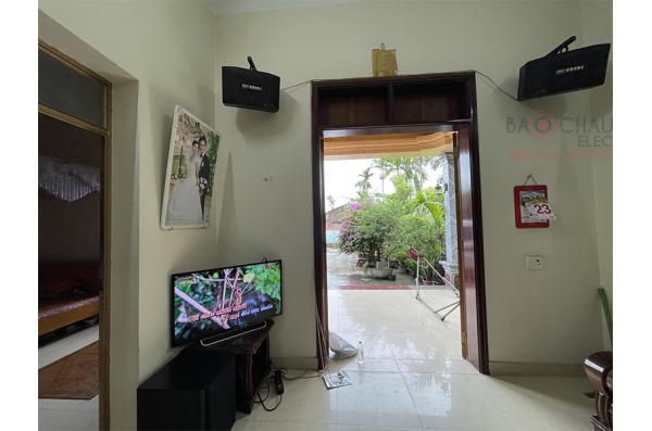 Lắp đặt dàn karaoke gia đình anh Tiến tại Hải Dương (BIK BQ-S63, BJ-A88, SW612-B, U900 Plus Ver 2)