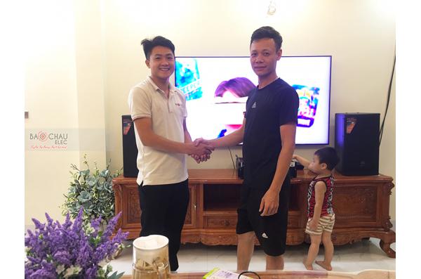 Lắp đặt dàn karaoke gia đình anh Vượng tại Hà Nội (JBL MTS10, BMB 450SE, VM840A, X6 Luxury, VM200)