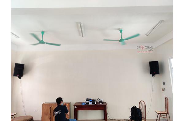 Lắp đặt dàn karaoke gia đình chú Triển tại Hà Nội (Lenovo KS750, KX850, BKSound KX6, Micro KX850)
