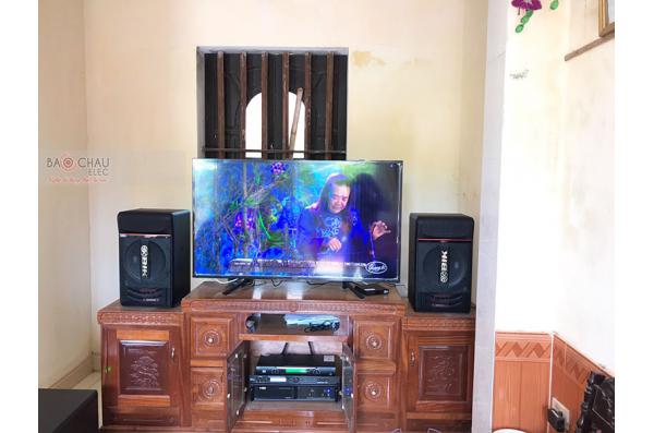 Lắp đặt dàn karaoke anh Giang tại Thái Bình (BJ-S886II, VM620A, X5 Plus, SW512B, U900 Plus