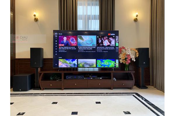 Lắp đặt dàn karaoke gia đình anh Khuê tại Hà Nội (JBL MTS10, Crown T5, JBL KX180, A120P, JBL VM200)