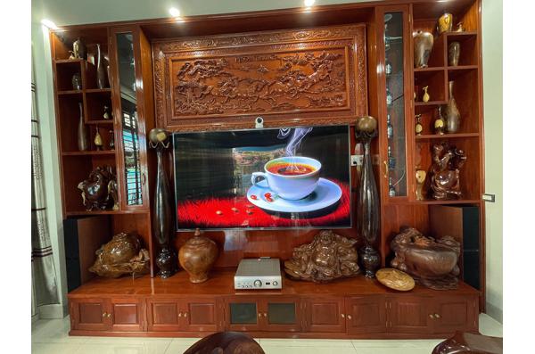 Lắp đặt dàn nghe nhạc cho anh Thuận tại Hải Dương (Jamo D590, Denon 1600NE, Klipsch 502, Denon 800H)