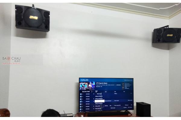 Lắp đặt dàn karaoke anh Giang tại Nam Định (BMB 312SE, DAD 950, KPS-50, TS212Sub, WB-5000)