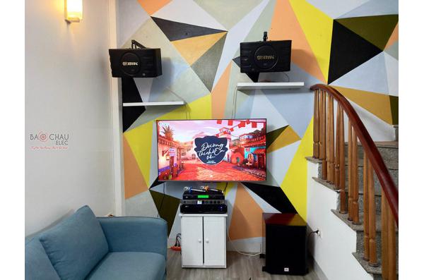 Lắp đặt dàn karaoke anh Trường tại Hà Nội (BJ-S668, VM620A, KX6, SW612C, BCE U900 Plus X)