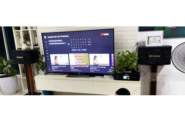 Lắp đặt dàn karaoke gia đình anh Cường tại Hà Nội (BIK BJ-S668, BKSound DKA5500)