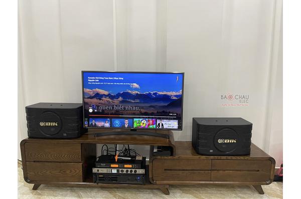 Lắp đặt dàn karaoke gia đình anh Đăng tại Hải Phòng (BIK BJ-S668, VM420A, BKSound KX6, U900Plus)