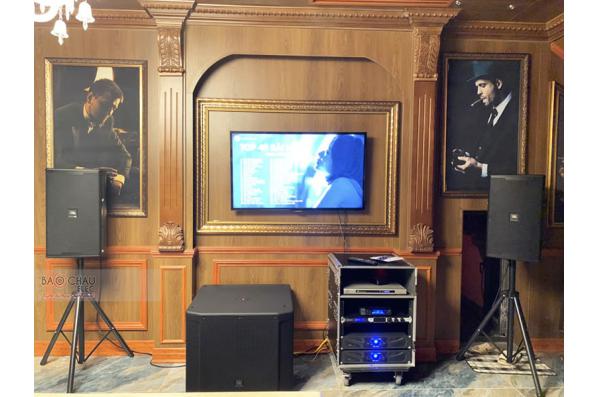 Lắp đặt dàn karaoke gia đình anh Dũng tại Hà Nội (JBL KP6012, Xli3500, KX180, SRX818S, JBL VM200)