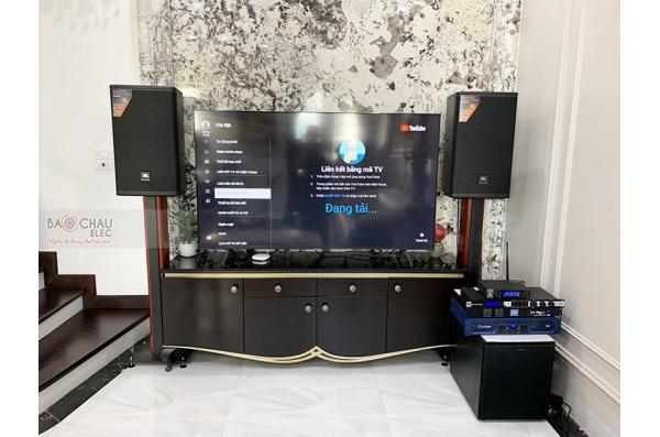 Lắp đặt dàn karaoke gia đình anh Mạnh tại Hà Nội (MTS12, Crown T5, KX180, R120SW, JBL VM200,..)