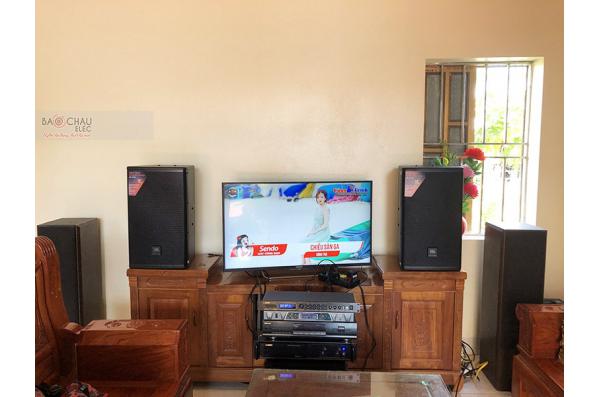 Lắp đặt dàn karaoke gia đình anh Phúc tại Hà Nội (JBL MTS12, VM620A, BPR8500, SW512B)