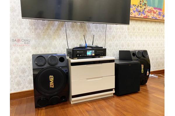 Lắp đặt dàn karaoke gia đình anh Quang Anh tại Hà Nội (BMB 312SE, BKSound DKA 8500, R120SW)