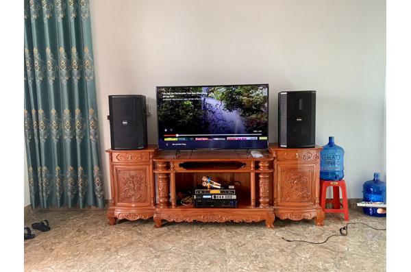 Lắp đặt dàn karaoke gia đình anh Thi tại Bắc Ninh (BIK BSP412, VM620A, X6 Luxury, UGX12 Gold)