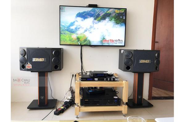 Lắp đặt dàn karaoke gia đình anh Vững tại Hà Nội (BMB 880SE, VM620A, KX180, JBL VM200)