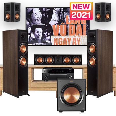 Dàn âm thanh xem phim 5.1 BC-27 (Klipsch RP-6000F+ RP-402S+ RP-404C+ SPL-120+ Yamaha RX A1080)