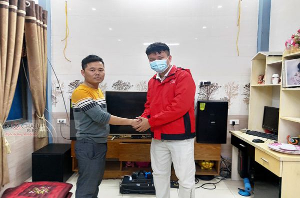 Lắp đặt dàn karaoke anh Thắng tại Hà Nội (Domus DP6120, APP MZ86, KX180, R120SW, VM200)