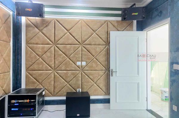 Lắp đặt dàn karaoke gia đình anh Đạt tại Hà Nội (BMB 880SE, APP MZ66, BPR8500, SW715, BJ-U550)