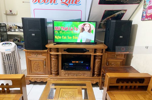 Lắp đặt dàn karaoke gia đình anh Tâm tại Bình Dương (BIK BSP412II, VM820A, BPR8500, BJ-U100)