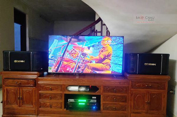 Lắp đặt dàn karaoke gia đình anh Tấn tại Hà Nội (BJ-S968, VM640A, BPR-5600, UGX12) 