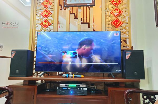Lắp đặt dàn karaoke gia đình chú Khanh tại Cầu Giấy (JBL MTS10, Xli2500, KX180, BCE UGX12 Luxury)