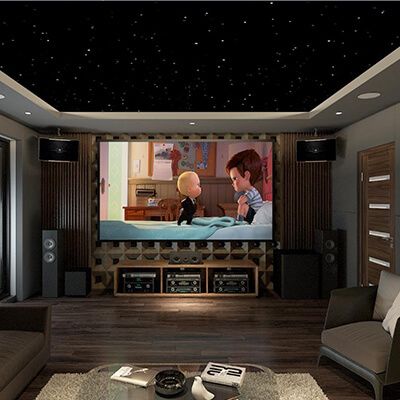 Thiết kế phòng giải trí đa năng, xem phim, nghe nhạc, karaoke 17