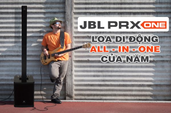 Siêu phẩm JBL Prx One: Loa di động All-in-one hàng đầu