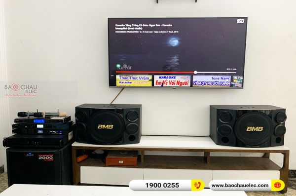 Lắp đặt dàn karaoke anh Đông tại Hà Nội (BMB 312SE, DAD-950, KSP-50, TS312S, WB-5000S,...)