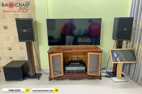 Lắp đặt dàn karaoke anh Nam tại Hà Nội (Wharfedale Anglo E10, Xli2500, K9900, A120P, VM300,...)