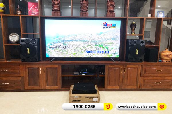 Lắp đặt dàn karaoke gia đình anh Cường tại Hà Nội (BMB 312SE, BMB DAD950, BMB KSP-50, JBL VM200)