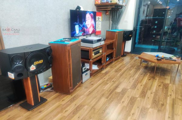 Lắp đặt dàn karaoke gia đình anh Hưng tại Hà Nội (BMB 312SE, BKSound DKA8500)