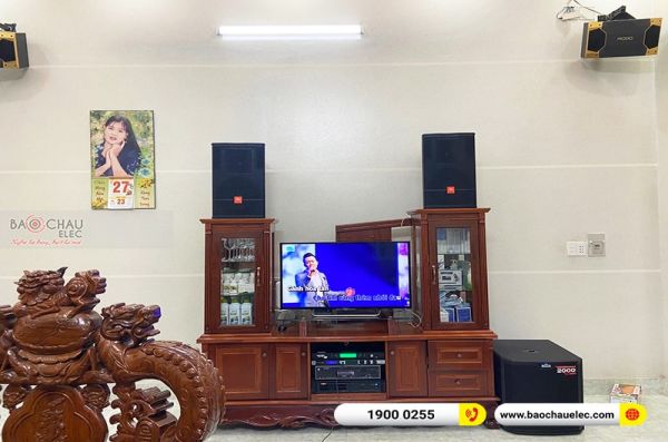 Lắp đặt dàn karaoke gia đình anh Hùng tại TP HCM (JBL CV1270, VM620A, KX180, Alto TS315S) 