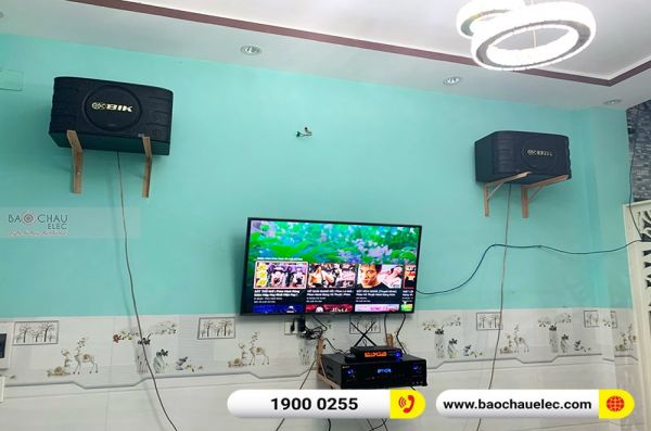 Lắp đặt dàn karaoke gia đình anh Sơn tại Đà Nẵng (BIK BJ-S668, BIK BJ-A88, BIK BJ-U100)