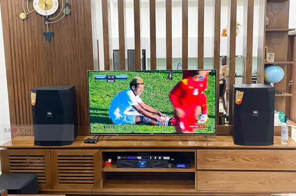 Lắp đặt dàn karaoke gia đình anh Thanh tại Đà Nẵng (JBL XS12, Xli2500, KX180, JBL A120P, JBL VM200)